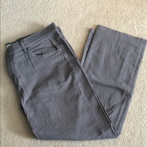 DL 1961 Vince casual straight gray jeans